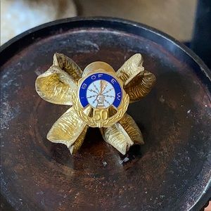 IB of EW 50 Yr Union Member Pin Electrical Workers